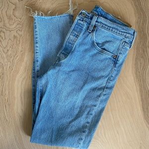 Levi’s 501 S High Waisted Skinny Jeans
